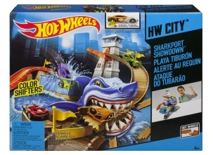 Hot wheels. Набор "Порт акул"