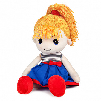 Мягкая игрушка Кукла Стильняшка Блондинка, 40 см