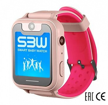 Часы Smart Baby Watch SBW X (розовые)