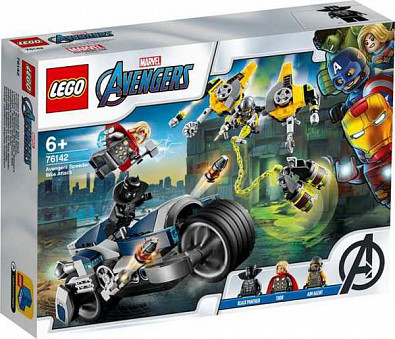 Конструктор LEGO SUPER HEROES Мстители: Атака на спортбайке
