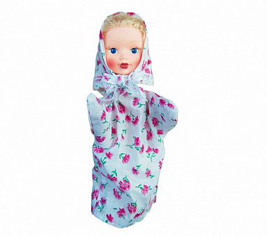 Кукла-перчатка "Девочка" 30 см