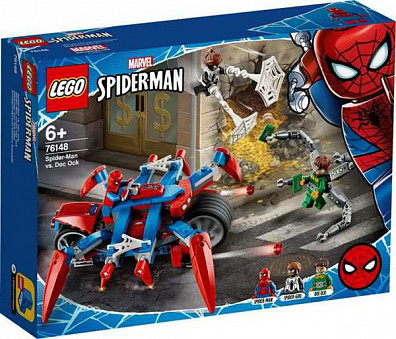 Конструктор LEGO SUPER HEROES Человек-Паук против Доктора Осьминога
