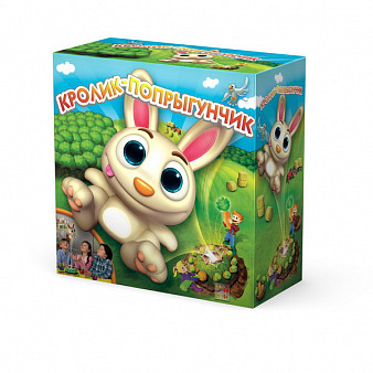 Игра интерактивная "Кролик - попрыгунчик", в коробке
