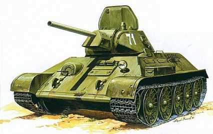 Набор подарочный-сборка "Танк "Т-34/76" 1942г." (Россия)