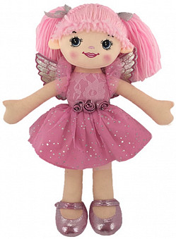 Кукла мягконабивная, балерина, 30 см, цвет розовый