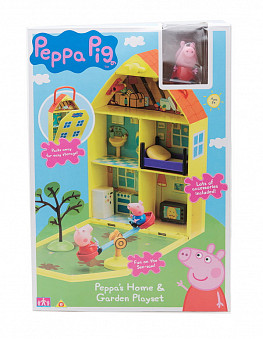 Игровой  набор Свинка Пеппа "Дом Пеппы с садом"