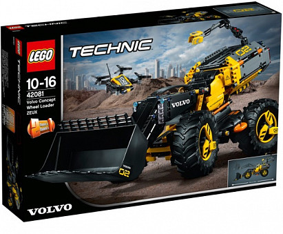 Конструктор LEGO TECHNIC VOLVO колёсный погрузчик ZEUX