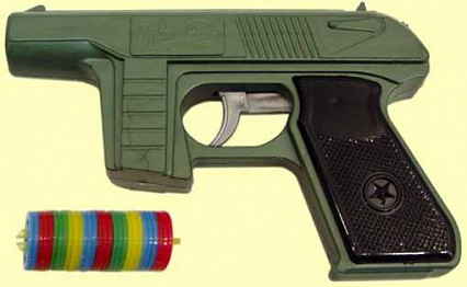 Пистолет с дисковыми пулями (Россия) 15 см