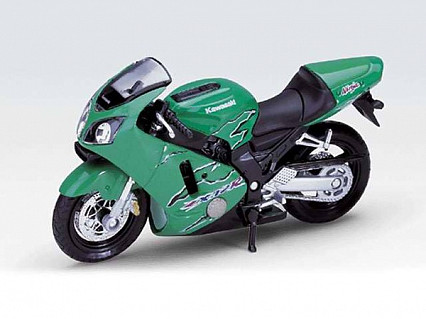 Мотоцикл "KAWASAKI ZX-12R" 1:18 (Китай)