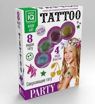 Набор для создания временных татуировок PARTY