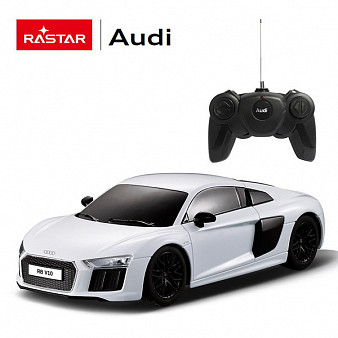 Машина р/у 1:24 AUDI R8 2015 Version Цвет Белый