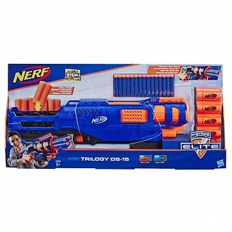 NERF ELITE. Бластер Элит Трилоджи ДС-15