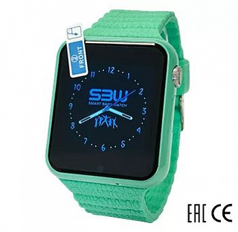 Часы Smart Baby Watch SBW Plus (зеленые)