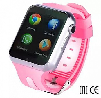 Часы Smart Baby Watch SBW 3G (розовые)