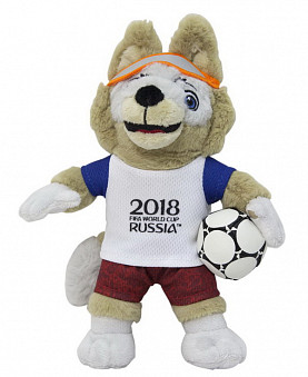 FIFA-2018 плюш.Zabivaka 21 см в пакете