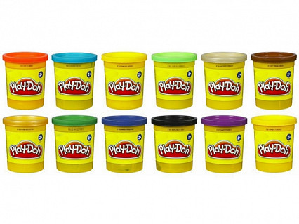 PLAY-DOH. ПЛЭЙ-ДО Набор игровой 1 баночка в ассортименте