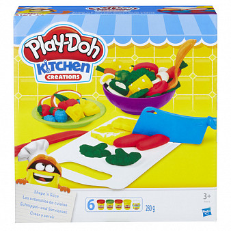 Игровой набор ПРИГОТОВЬ И НАРЕЖЬ НА ДОЛЬКИ PLAY-DOH