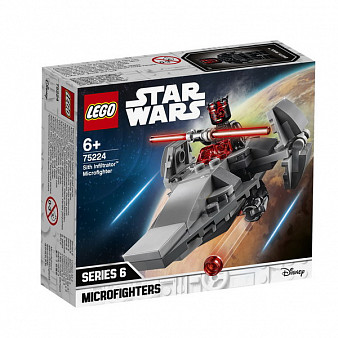 Конструктор LEGO STAR WARS Микрофайтеры: Корабль-лазутчик ситхов