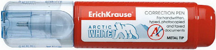 Корректор-ручка ErichKrause® Arctic white, 12мл