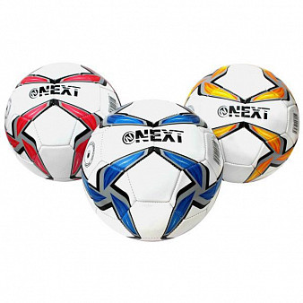 Мяч футбольный "Next", пвх 2слоя, 5 р., в ассортименте
