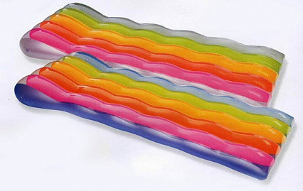 Матрац надувной "Color Splash Lounges"(191х81см) цветной с подушкой (Китай)