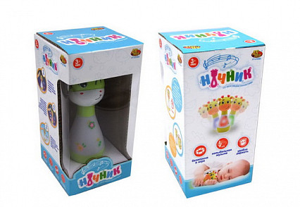 Ночник для малышей "Жирафик", со световыми и звуковыми эффектами, в коробке
