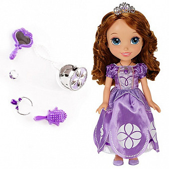 Кукла София, Disney Princess,37 см с украшениями для куклы
