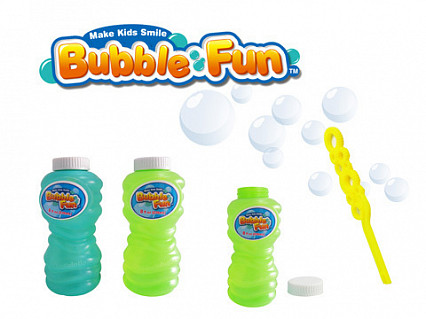 Мыльные пузыри в бутылке 240мл, в ассортименте 2 цвета, в пакете, 5,5х5,5х16см