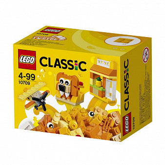 Конструктор LEGO CLASSIC Оранжевый набор для творчества
