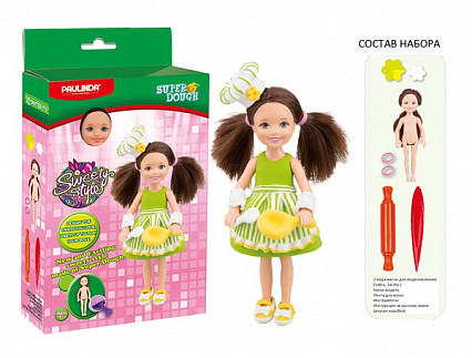 Масса для лепки "Создай свой стиль", набор для создания наряда для куклы