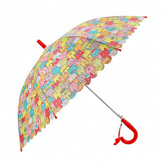 Зонт детский Котики, 48 см, полуавтомат