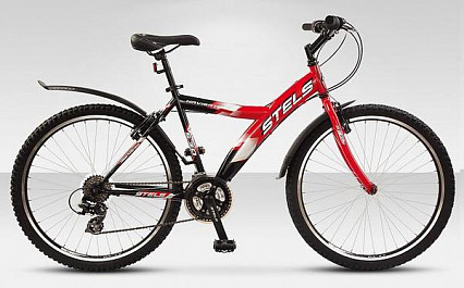 Велосипед 26" Navigator 530, 18 ск, рама AL (18"), стальная жесткая вилка, Shimano SL-RS36/FD-TX51/RD-TX35, двойные AL обода WEINMANN,  AL тормоза V-т