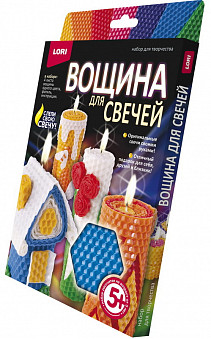 Вощина для свечей "Голубая"