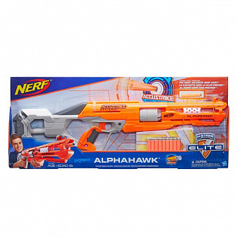 NERF НЁРФ ЭЛИТ АККУСТРАЙК. Альфахок бластер