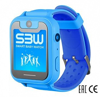 Часы Smart Baby Watch SBW X (голубые)