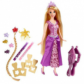 Кукла Рапунцель в наборе, Disney Princess с аксессуарами
