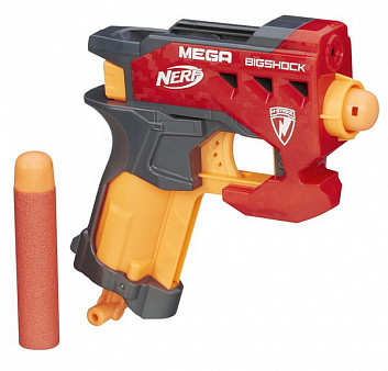 NERF НЁРФ МЕГА. Бигшок (Большой выстрел), 8+