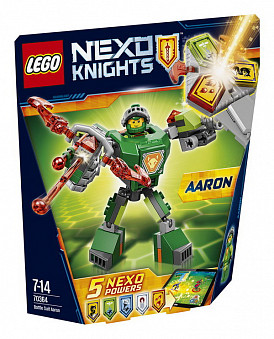 Конструктор LEGO NEXO Knights Боевые доспехи Аарона