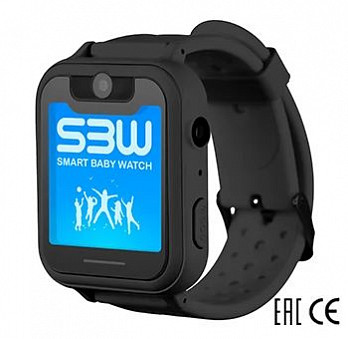 Часы Smart Baby Watch SBW X (черные)