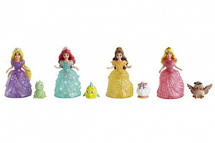Кукла принцесса со снимающимся платьем, Disney Princess, в ассортименте