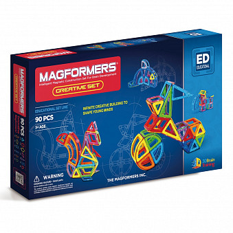 Магнитный конструктор MAGFORMERS  Creative 90