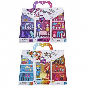 My Little Pony Equestria Girls. Набор игровой ДЕВОЧКИ ЭКВЕСТРИИ  мини, S19