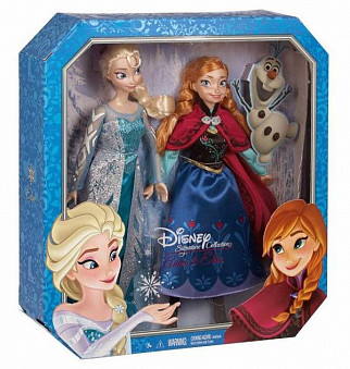 Куклы Анна и Эльза, Disney Princess, из м/ф Холодное Сердце