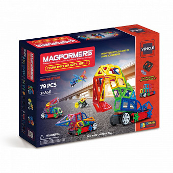 Магнитный конструктор MAGFORMERS  Dinamic Wheel Set
