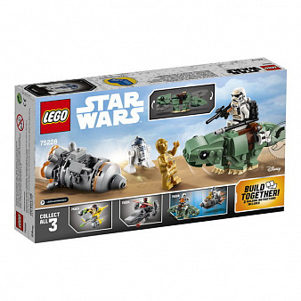 Конструктор LEGO STAR WARS Спасательная капсула Микрофайтеры: дьюбэк