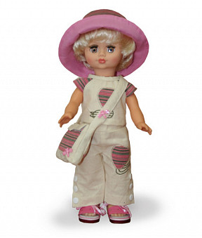 Кукла Элла 2 со звуковым устройством 35 см  (пластмассовая)