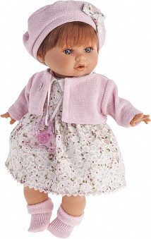 Кукла Кристиана в розовом, плач., 30 см