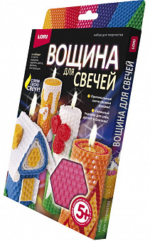 Вощина для свечей "Розовая"