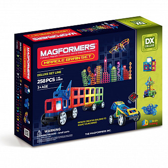 Магнитный конструктор MAGFORMERS  Miracle Brain set