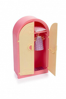 Шкаф "Маленькая принцесса" (нежно-розовый)